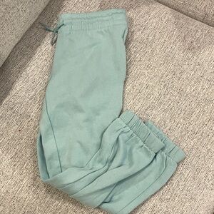 Athletic Works Kids Light Teal Sweatpants - Drawstring Waist